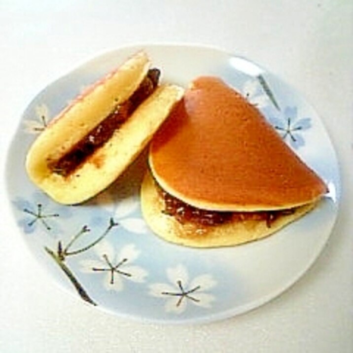 HMで簡単☆ミニどら焼き☆